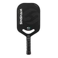 A-black-skeletonized-pickleball-paddle-with-USPA-Certified