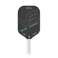 Frontal Detail of Heat - Formed Toray T700 Pickleball Paddle, 16mm Thick & USAPA Certified